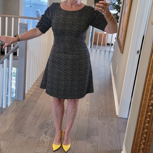 IMNYC Isaac Mizrahi mini polka dot fit & flare dress - Picture 8 of 11